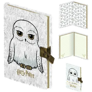 pyramid europe HARRY POTTER (HEDWIG) A5 LOCKABLE NOTEBOOK (PLUSH)