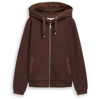 Tom Tailor Hoodie Sweatjacke Braun XL