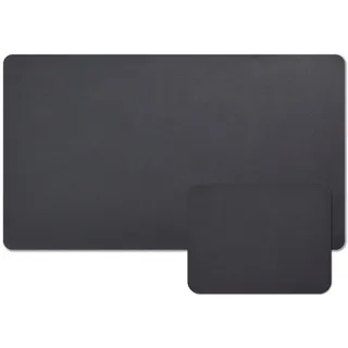 Organizer ZELLER PRESENT "Schreibtischunterlage inklusive Mousepad", schwarz, B:70cm H:0,5cm T:40cm, PVC, Aufbewahrungsboxen, Kunstleder, leicht abwischbar