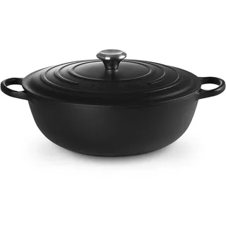 Le Creuset Bräter La Marmite Signature Ø 32cm - schwarz