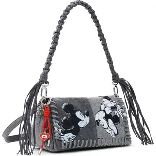 DESIGUAL Mickey Kiss Naron Flap Bag Shoulderbag Synthetic Light Grey