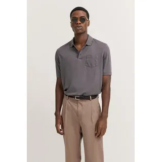 bugatti Poloshirt mit Brusttasche grau S