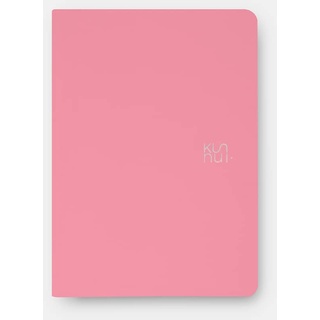 KUNNUI - Flamingo - Kalender 2022 - Tag-Seite - 384 Seiten - Größe A6: 12 x 16 cm - Diät: Spanisch - Englisch - Inklusive Bullet Journal Notizbuch