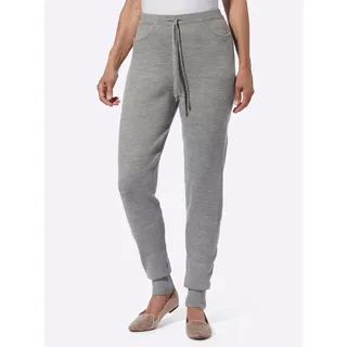 Sieh an! Strickhose grau 46