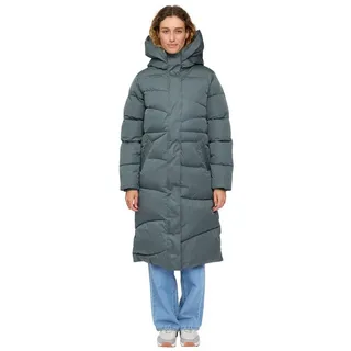 Mazine Waves Quilt Puffer Coat Grau M