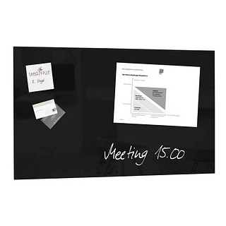 SIGEL Glas-Magnettafel artverum® 100,0 x 65,0 cm schwarz