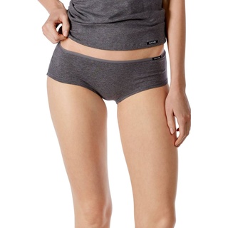 SKINY Damen Panty, Vorteilspack - Slip, Pants, Cotton Stretch, Basic Grau M 8er Pack (4x2P)