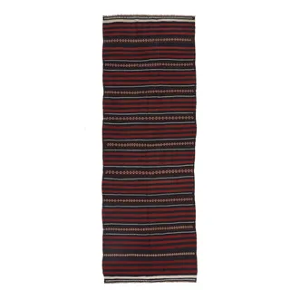 Afghan Vintage Kelim Teppich 132x377