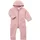 Fleeceoverall Schnitt Rosa 74-80