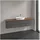 Waschbeckenunterschrank x x Lackiert Walnuss