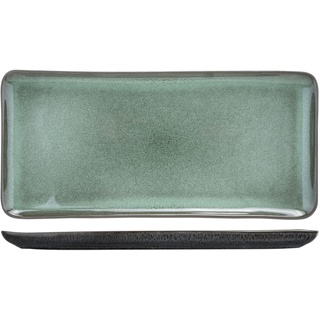 Platte eckig LERIDA MEADOW (LBH 32,20x15,40x1,50 cm) - grün