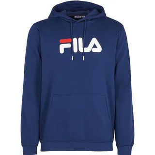 FILA, Unisex, Pullover, Sweatshirt Casual Bequem sitzend BARUMINI hoody, Blau, (L)