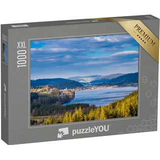 Puzzle 1000 Teile XXL „Der Titisee im Schwarzwald, Deutschland“ – aus der Puzzle-Kollektion Baden-Württemberg