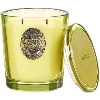 M&SENSE Duftkerze Groß Weißer Tee & Salbei|560g Duftkerzen im Glas Natürliche Soja-Kerze|2-Docht,110 Stunden Brenndauer|Kerzengeschenke für Weihnachts,Geschenke für Frauen