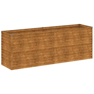 vidaXL Hochbeet 196 x 50 x 69 cm Cortenstahl
