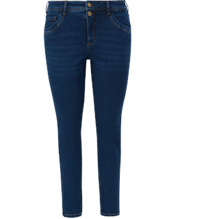 s.Oliver - Jeans / Skinny Fit / Mid Rise / Skinny Leg, Damen, blau, 50