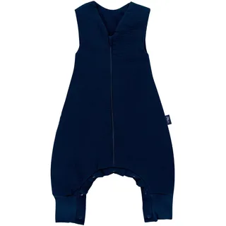 Alvi Baby Schlafsack 4-Season Mull Blau 2,0 TOG 80