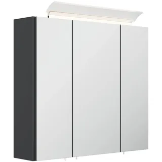 Posseik Spiegelschrank 70 cm weiß LED