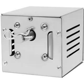 Grillmotor für Grillspieß Rotisserie-Motor, 25W 80-100 kg Edelstahl Grill Motor Universal BBQ Grill Zubehör für Spanferkelgrill Ziegenschwein Huhn