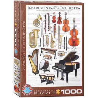 Eurographics 6000-1410 - Instrumente des Symphonieorchesters Puzzle 1.000 Teile