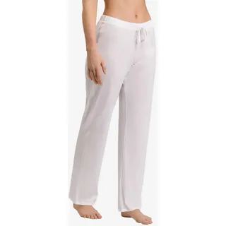 Hanro Cotton Deluxe Schlafhose Weiß XL