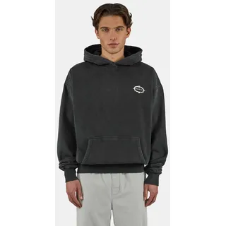 PEGADOR Kapuzensweatshirt Reine Oversized Hoodie Baumwollmischung, oversize schwarz XL