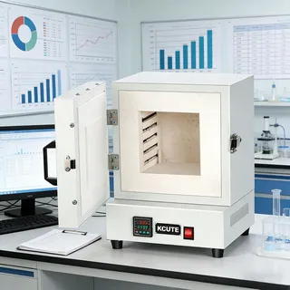 HEIHEIZI 2000W Elektrischer Ausbrennofen/Brennofen, Elektrischer Brennofen 1150°C Metallschmelzofen, Geschlossener Labor-Muffelofen, Geschlossener Labor-Hochtemperaturofen für Metall-Ton-Verarbeitung