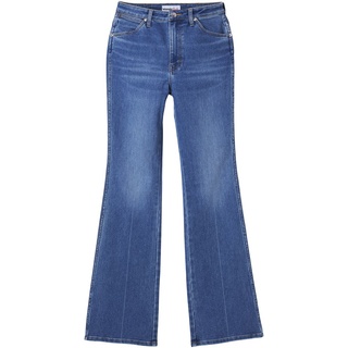 Wrangler Jeans - Barbie Westward - W25L32 bis W32L32 - für Damen - Größe W29L34 - blau - W29L34