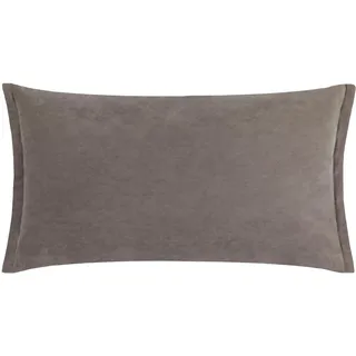 Yard Merton Samtkissen mit Federfüllung – Taupe – 30 x 50 cm
