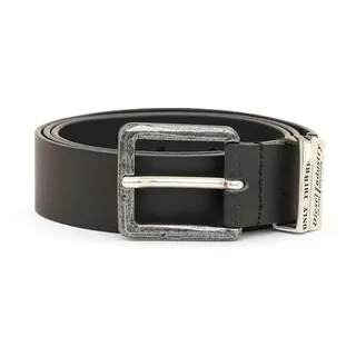 Diesel_DIESEL LOGO B-GUARAN_APPAREL_BELT_Schwarz_90 - 90