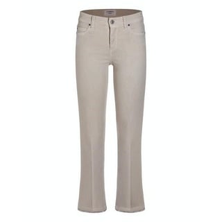 Cambio 5-Pocket-Jeans uni (1-tlg) weiß 44/28