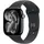 GPS + Cellular 46mm Jet Black Aluminium Sport Band black M/L