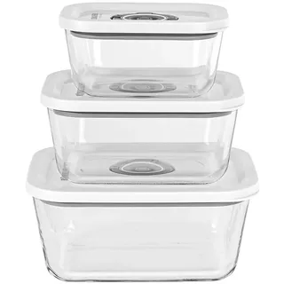 Rommelsbacher Vakuumbehälter Set 3-teilig weiß