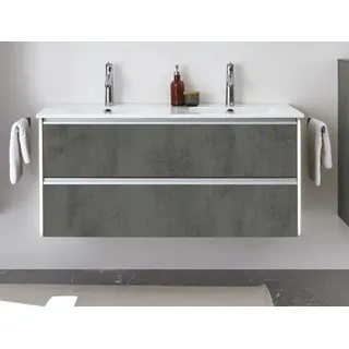 Pelipal Serie 6040 Waschtischunterschrank W98003S12, B:1183, H:536, T:455mm W98003S12