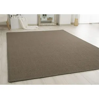 Steffensmeier Sisal Teppich Acapulco - gekettelter Sisalteppich aus 100% Sisal in Graphit-Grau, Größe: 160x230 cm