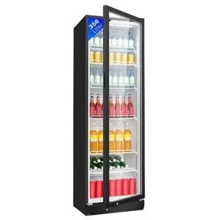 Bomann KSG 7351 Getränkekühlschrank 347 L Glastür schwarz