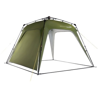 Lumaland Pavillon aufgebaut in unter 2 Minuten, 2,5 x 2,5m Camping Partyzelt Zelt robust wasserdicht grün DS e-Sales GmbH