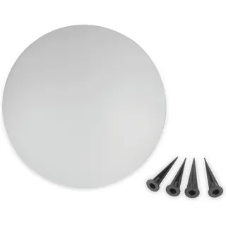 Müller-Licht Dekoleuchte Kunststoff, Metall 45 cm inkl. Akku, Solarzelle weiß