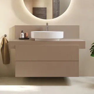 Duravit Waschtisch-Unterschrank 2 Auszüge 80 x 57 x 53,4 cm Umbra