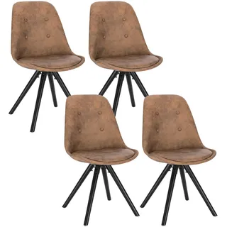 WOLTU Esszimmerstühle 4er Set, Küchenstühle gepolstert