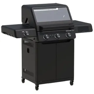 Gasgrill EPICFLAME Core 3 mit 50mbar Anschluss mit 3 HEATSPIRE-Brennern aus Edelstahl (je 3,75 kW)