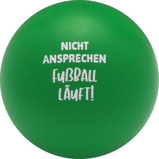 GRUSS & CO Knautschball Motiv "Fußball" | Ball 6,5 cm, Geschenkbox | Geschenk Fußball, Geschenk | 48226