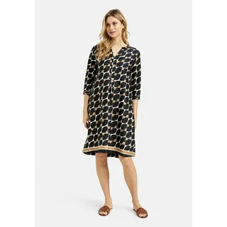 Milano Italy Sommerkleid aus Baumwolle schwarz 36