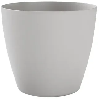 tera® Pflanzgefäße BAYON Cloud hellgrau rund 35 cm - Kunststoff