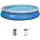 Aufstellpool ⌀ 457 x 84 cm Blau inkl. Filterpumpe