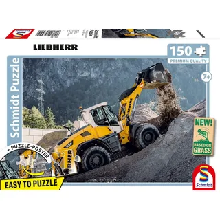 Schmidt Spiele Liebherr, Radlader L526 150 Teile