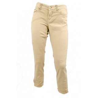 Cambio 5-Pocket-Jeans Liu short beige 46