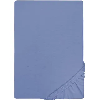 Castell Spannbettlaken Jersey 180 x 200 - 200 x 200 cm ozeanblau