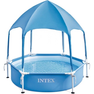 Intex Metal Frame Pool mit Überdachung 183x38cm