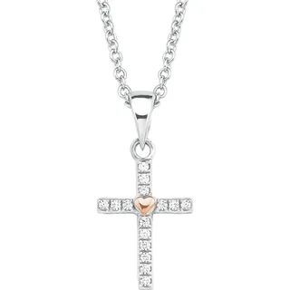 s.Oliver 925 Sterling Silber Mädchen Kinder Schmuck, mit Zirkonia synth., Motiv, Kommt in Schmuck Geschenk Box